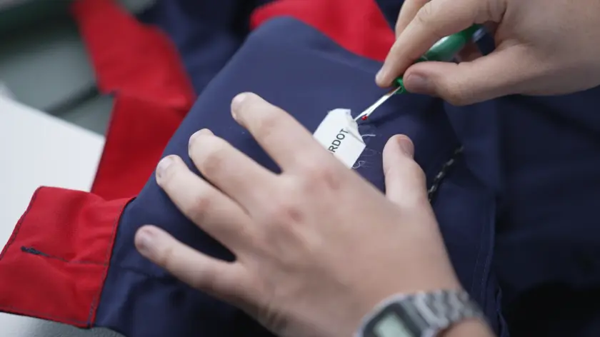 Réparation vêtement