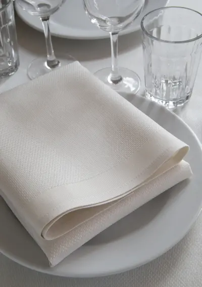 Serviette oeil de perdrix